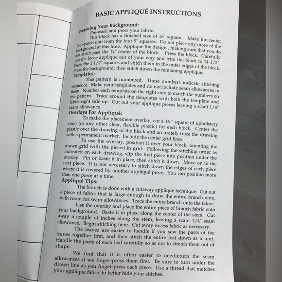 New Simply Delicious Quilt Block Patterns Plentiful Pears & Plump Peaches - Picture 10 of 11